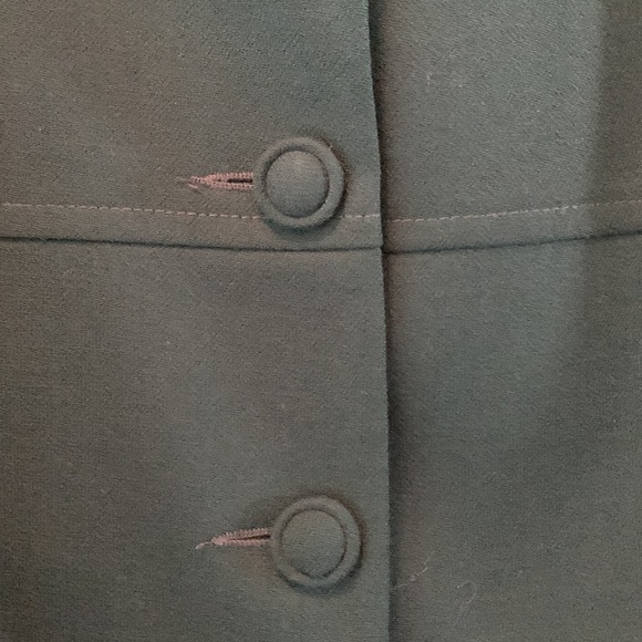 BRAEMAR PETITES by Jeremy Scott 100% wool dark green jacket. - Picture 8 of 14